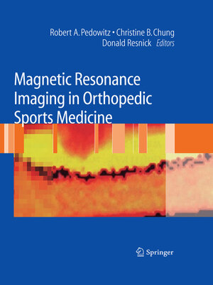 cover image of Magnetic Resonance Imaging in Orthopedic Sports Medicine